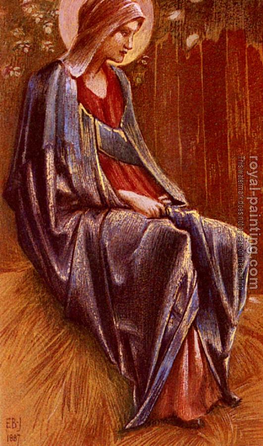 Sir Edward Coley Burne-Jones : The Virgin